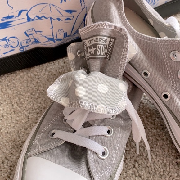 Converse Shoes - NWOT CONVERSE SNEAKERS. SZ 9 Low tops gray